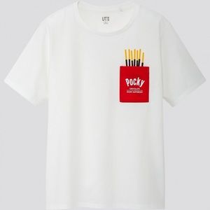 Uniqlo Limited Edition Pocky T-Shirt Kawaii M